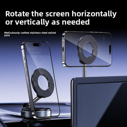 360° Magnetic Car Phone Holder with Strong Suction Mount