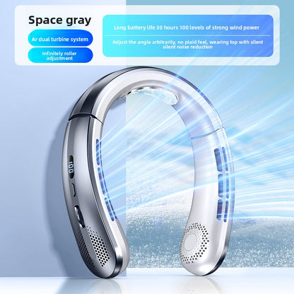 Smart Neck Cooling Fan | Hands-Free Portable Cooling