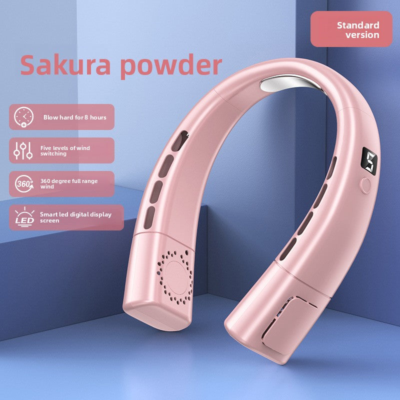 Smart Neck Cooling Fan | Hands-Free Portable Cooling