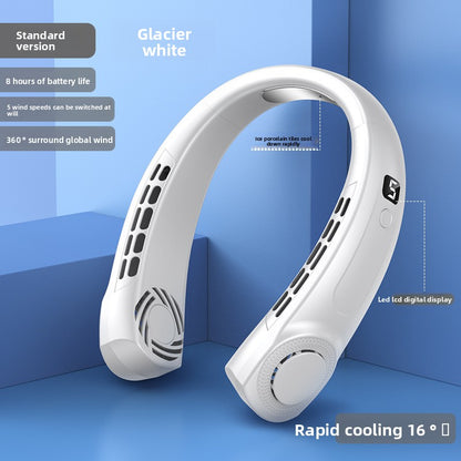 Smart Neck Cooling Fan | Hands-Free Portable Cooling