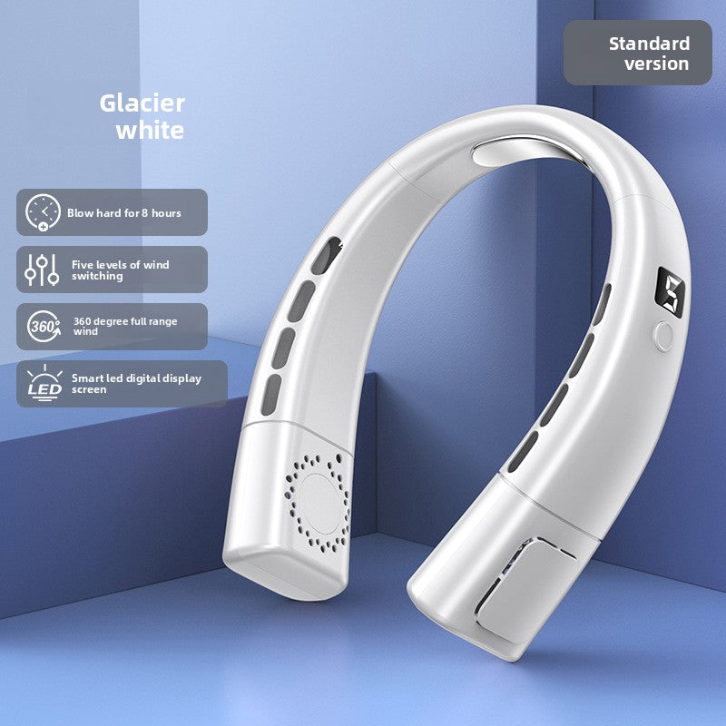 Smart Neck Cooling Fan | Hands-Free Portable Cooling