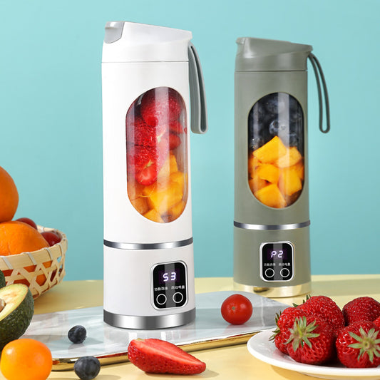 Rechargeable Portable Blender – 450ml USB Juicer Cup for Smoothies & Shakes
