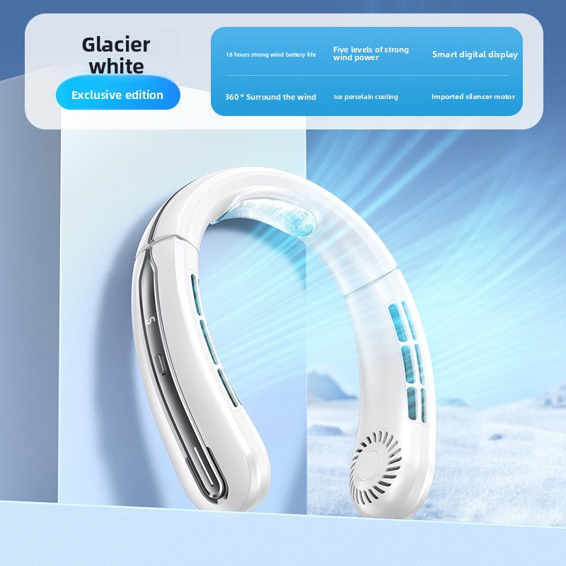 Smart Neck Cooling Fan | Hands-Free Portable Cooling