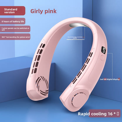 Smart Neck Cooling Fan | Hands-Free Portable Cooling