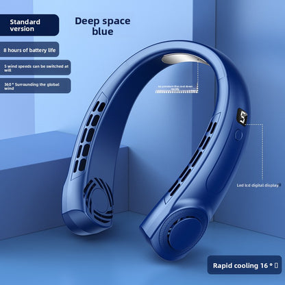 Smart Neck Cooling Fan | Hands-Free Portable Cooling