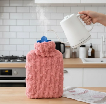 Fluffy Plush Cover Hot Water Bag