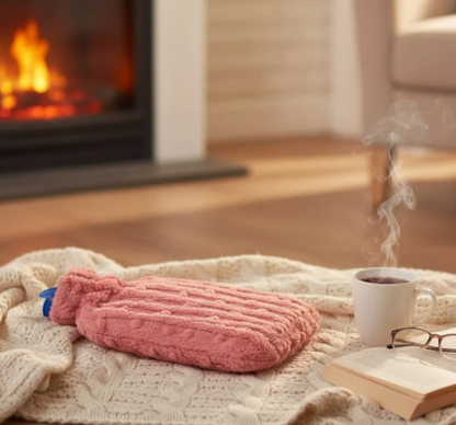 Fluffy Plush Cover Hot Water Bag