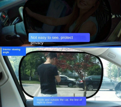 Car Sunshade and Electrostatic Barrier