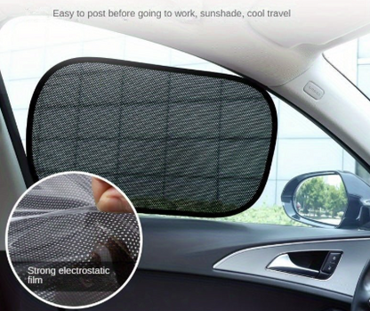 Car Sunshade and Electrostatic Barrier