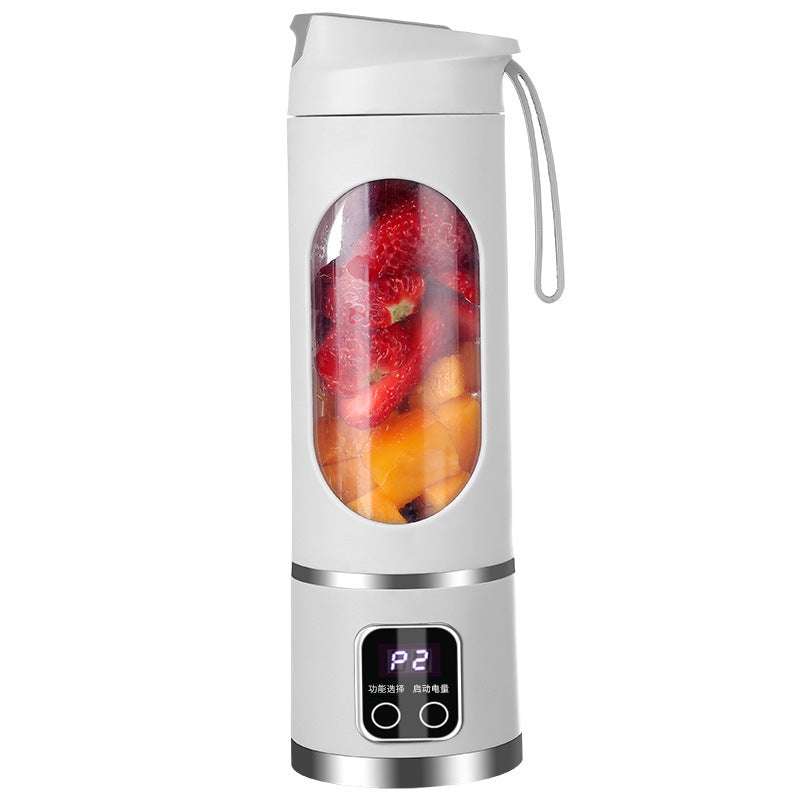Rechargeable Portable Blender – 450ml USB Juicer Cup for Smoothies & Shakes