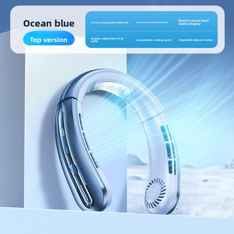 Smart Neck Cooling Fan | Hands-Free Portable Cooling
