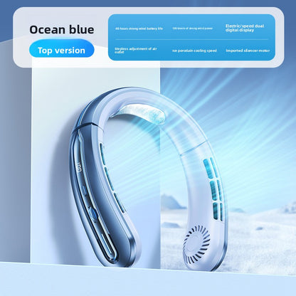 Smart Neck Cooling Fan | Hands-Free Portable Cooling