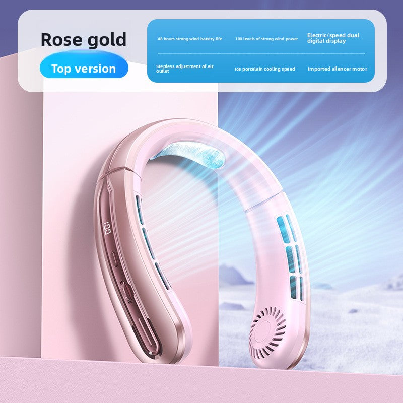 Smart Neck Cooling Fan | Hands-Free Portable Cooling