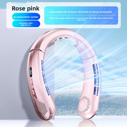 Smart Neck Cooling Fan | Hands-Free Portable Cooling