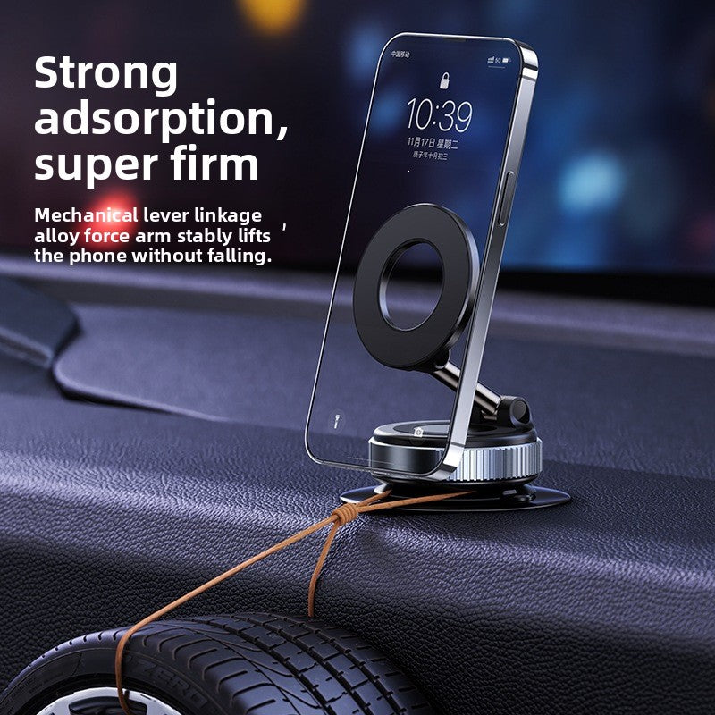 360° Magnetic Car Phone Holder with Strong Suction Mount