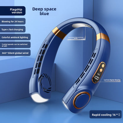 Smart Neck Cooling Fan | Hands-Free Portable Cooling