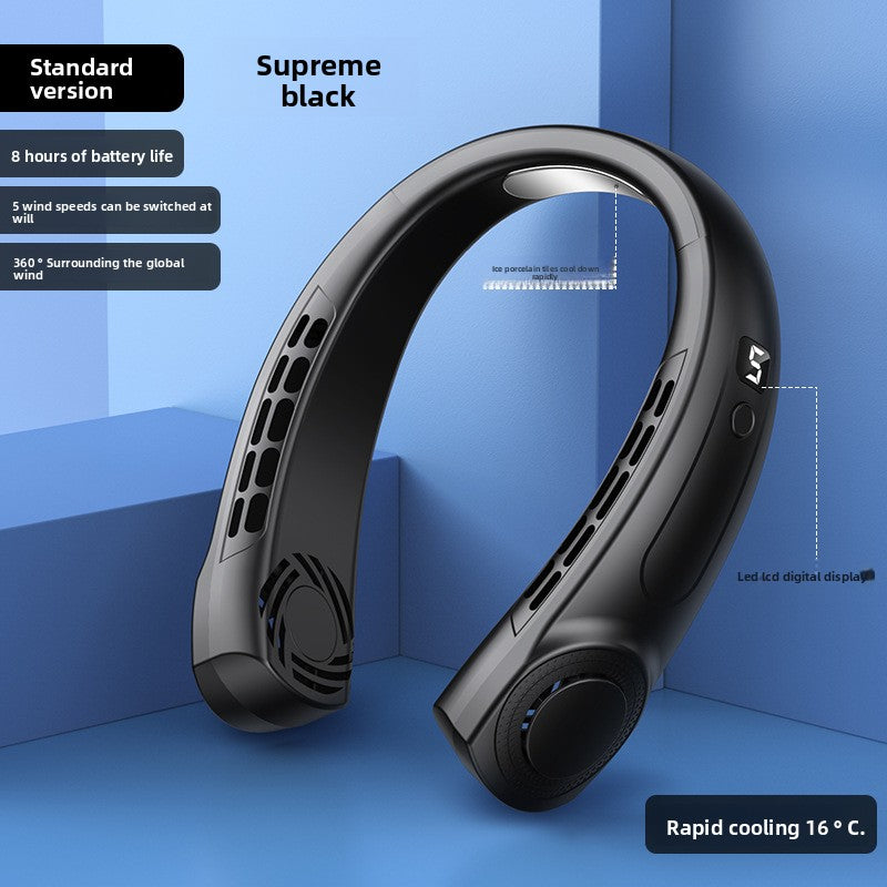 Smart Neck Cooling Fan | Hands-Free Portable Cooling