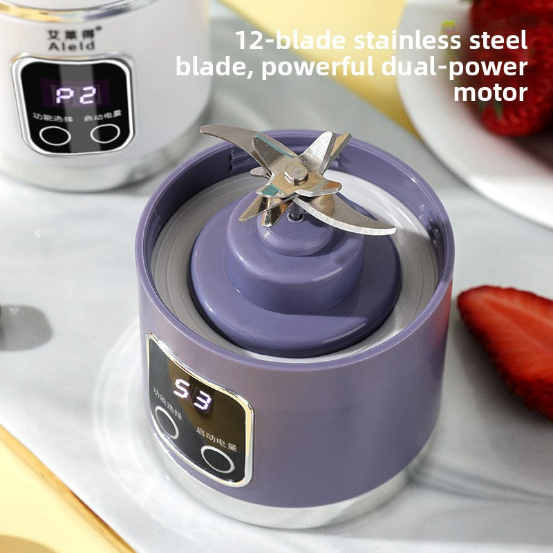 Rechargeable Portable Blender – 450ml USB Juicer Cup for Smoothies & Shakes
