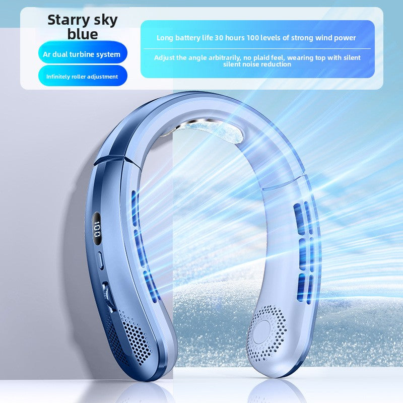 Smart Neck Cooling Fan | Hands-Free Portable Cooling