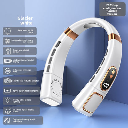 Smart Neck Cooling Fan | Hands-Free Portable Cooling